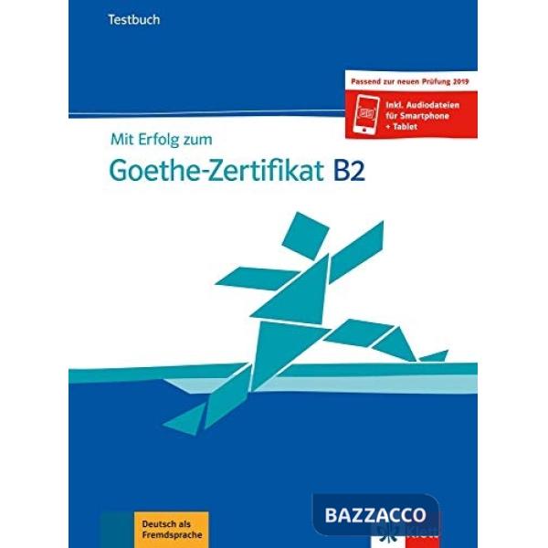 MIT ERFOLG Z.GOETHE B2 TESTBUCH + CD NEU