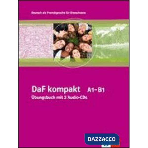 DAF KOMPAKT A1-B1 UBUNGSBUCH + 2 CDS