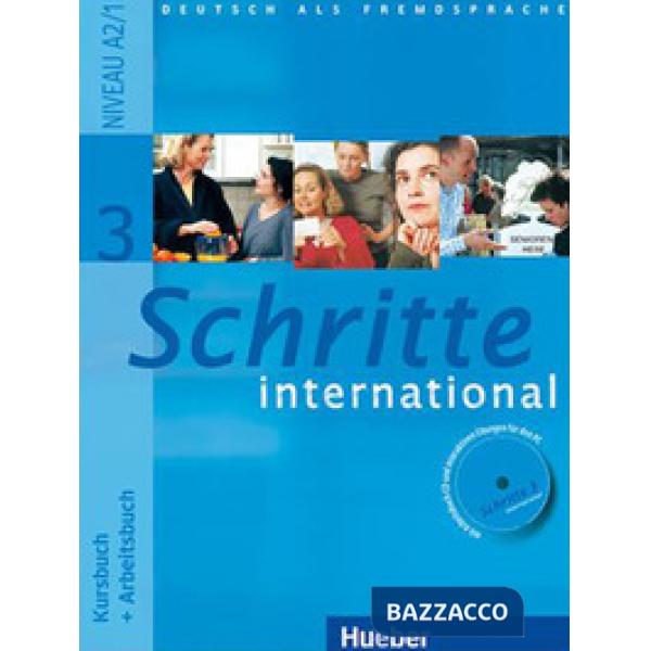 SCHRITTE INTERNATIONAL 3 KURS/ARBEITSBUCH + CD