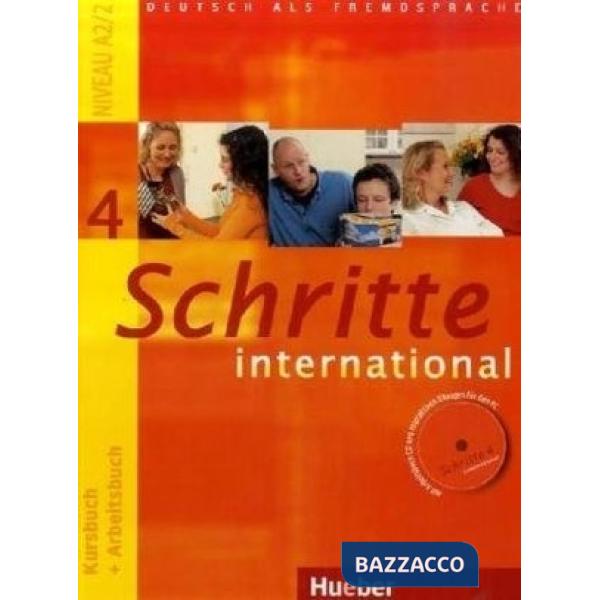 SCHRITTE INTERNATIONAL 4 KURS/ARBEITSBUCH + CD
