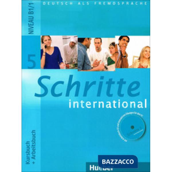 SCHRITTE INTERNATIONAL 5 KURS/ARBEITSBUCH + CD