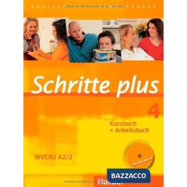 SCHRITTE PLUS 4 KURS/ARBEITSBUCH + CD