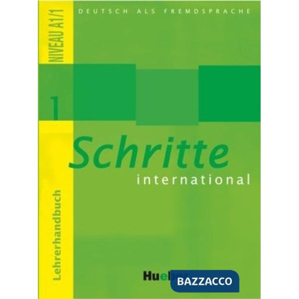 SCHRITTE INTERNATIONAL 1 LEHRERHANDBUCH