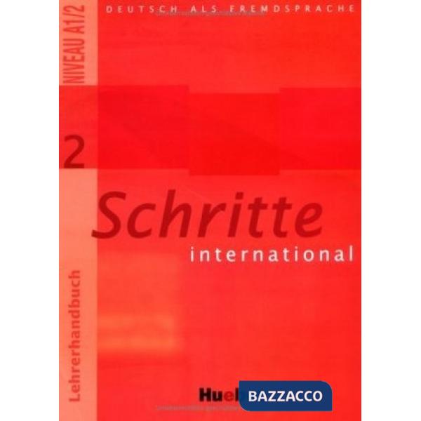 SCHRITTE INTERNATIONAL 2 LEHRERHANDBUCH