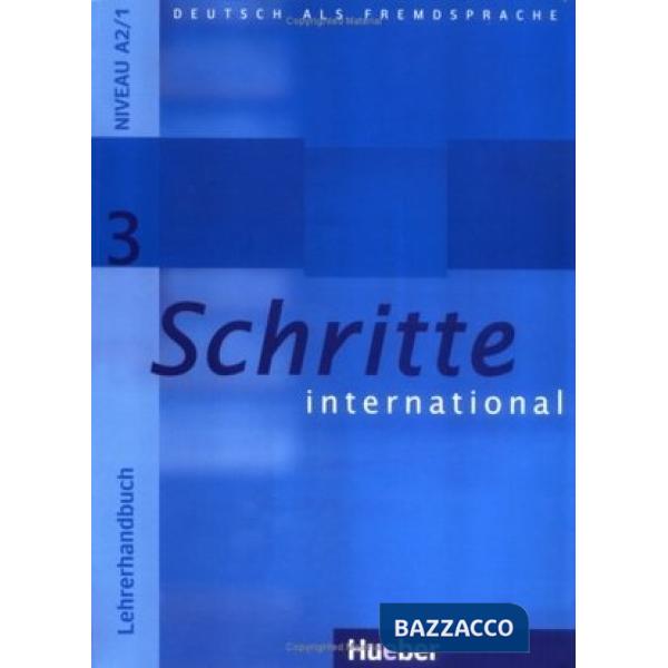 SCHRITTE INTERNATIONAL 3 LEHRERHANDBUCH