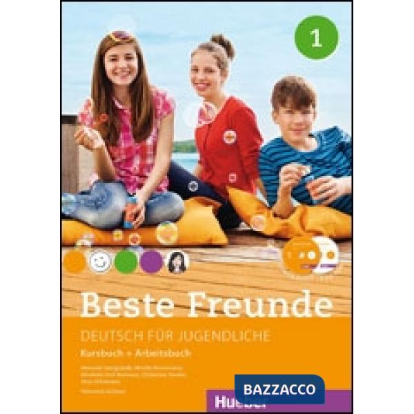 BESTE FREUNDE 1 KURS/ARBEITSBUCH + CD-ROM ED. IT