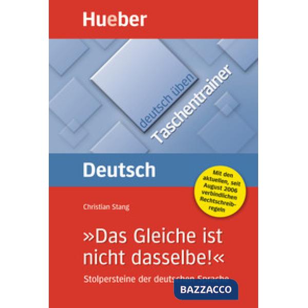 DEUTSCH UBEN TASCHENTRAINER DAS GLEICHE