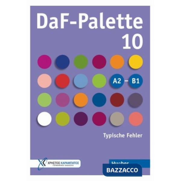 DAF-PALETTE 10: TYPLSCHE FEHLER UBUNGSBUCH B2