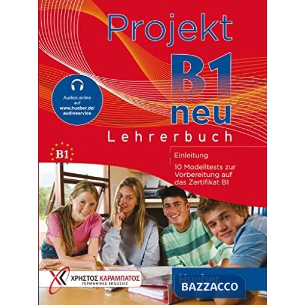 PROJEKT B1 NEU LEHRERBUCH MIT AUDIOS ONLINE