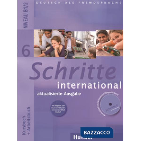 SCHRITTE INTERNATIONAL 6 KURS/ARBEITSBUCH + CD N