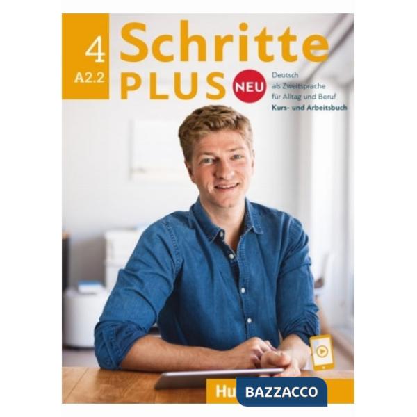 SCHRITTE PLUS NEU KURS/ARBEITSBUCH 4 + AUDIO