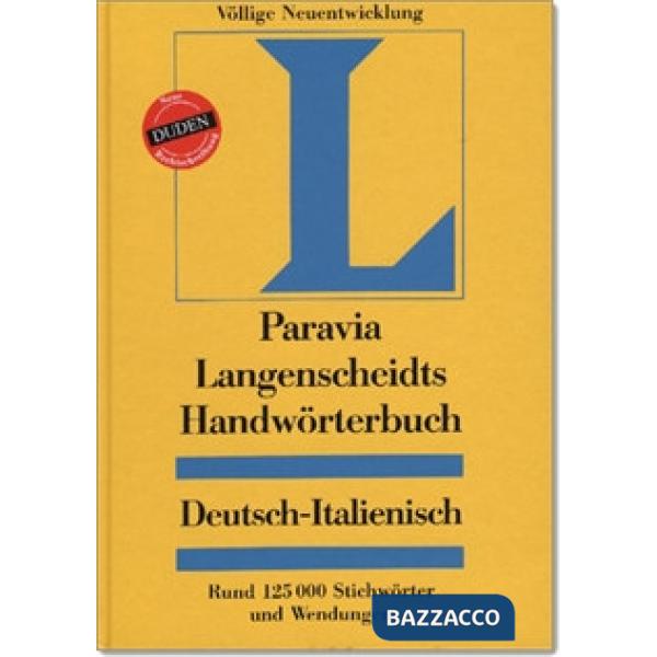 HANDWORTERBUCH PARAVIA DEU-IT