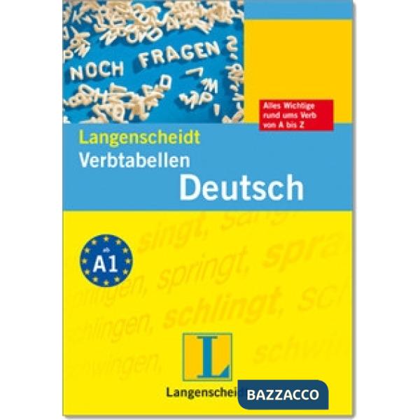 VERB-TABELLEN DEUTSCH