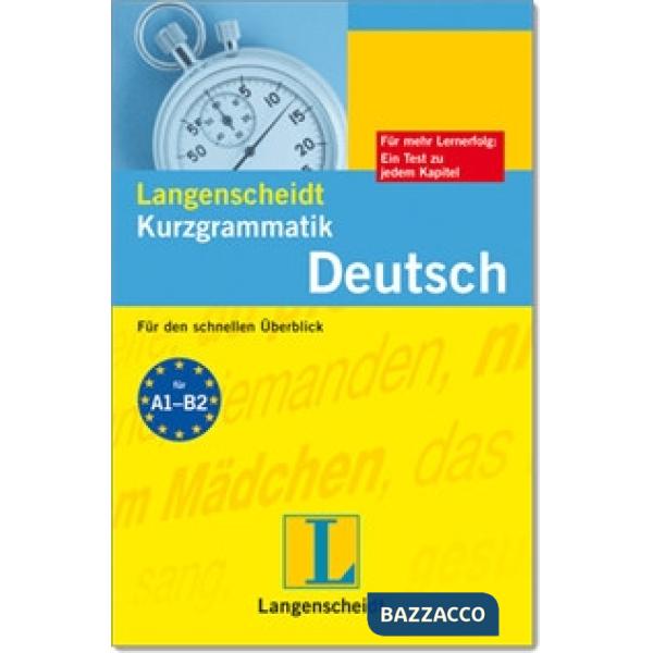 KURZ-GRAMMATIK DEUTSCH NEU