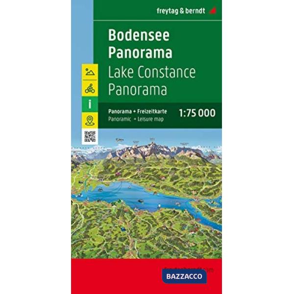 Lago di Costanza 1:75.000. Bodensee panorama