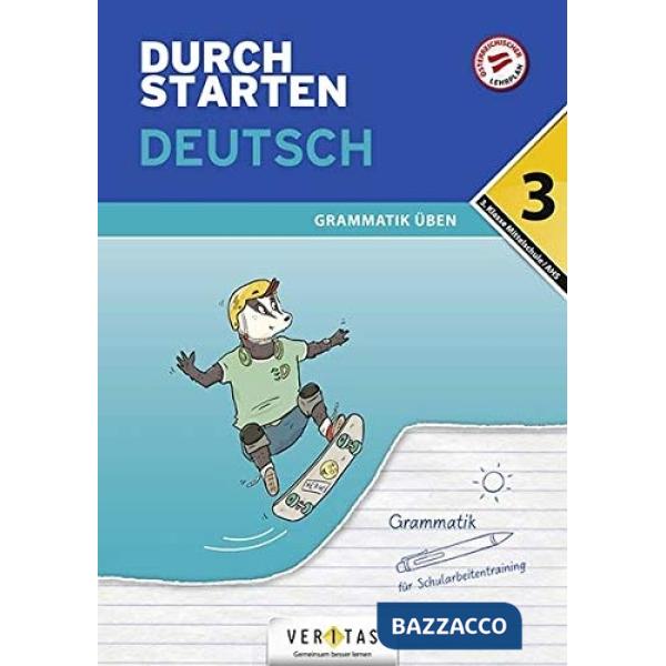 DURCHSTARTEN DEUTSCH 3. KLASSE MITTELSCHULE/AHS GRAMMATIK UBEN