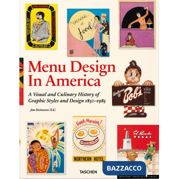 Menu design in America. Ediz. inglese, francese e tedesca