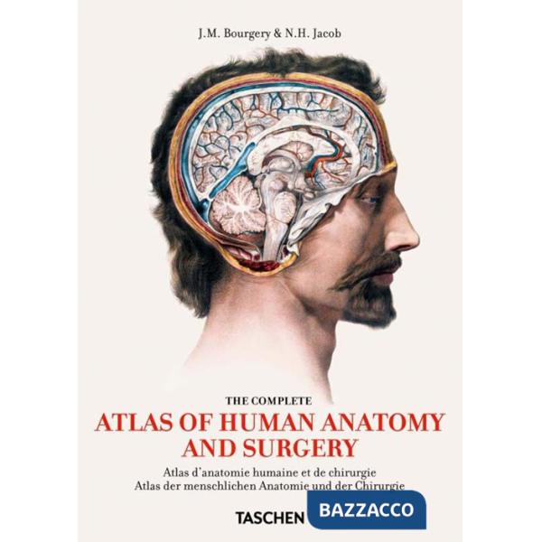 Bourgery. Atlas de anatomía humana y cirugía. Ediz. italiana, spagnola, portoghese