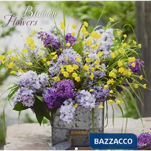 Calendario da muro 30x30 cm flowers 2020