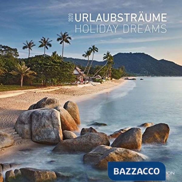 Calendario da muro 30x30 cm holiday dreams 2020