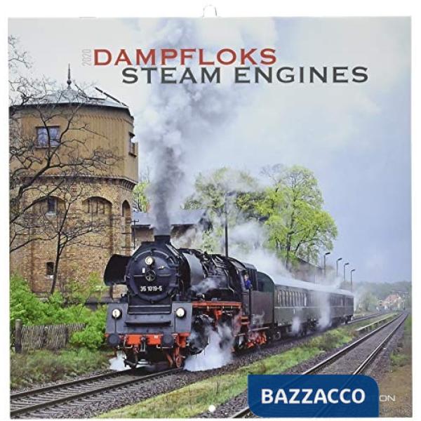 Calendario da muro 30x30 cm dampfloks 2020