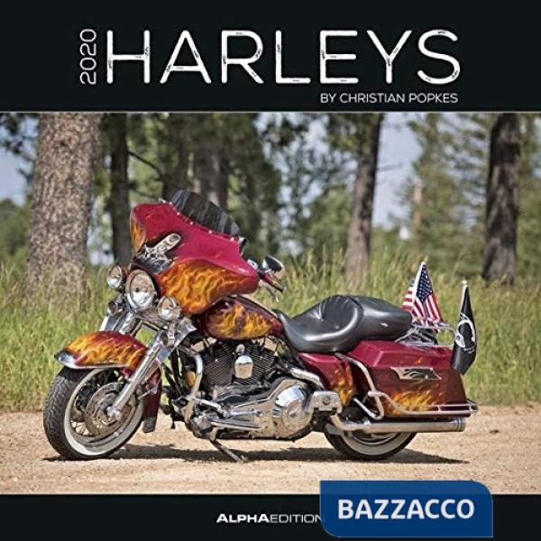 Calendario da muro 30x30 cm harleys 2020