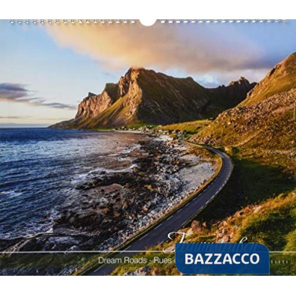 Calendario da muro 33,5 x 29 cm dream roads 2020