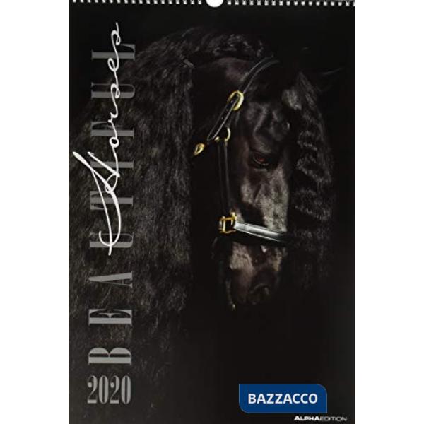 Calendario da muro 34 x 49,5 cm beautiful horses 2020