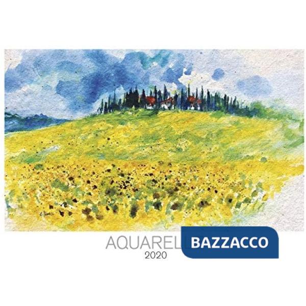 Calendario da muro 48,5 x 34 cm aquarelle 2020