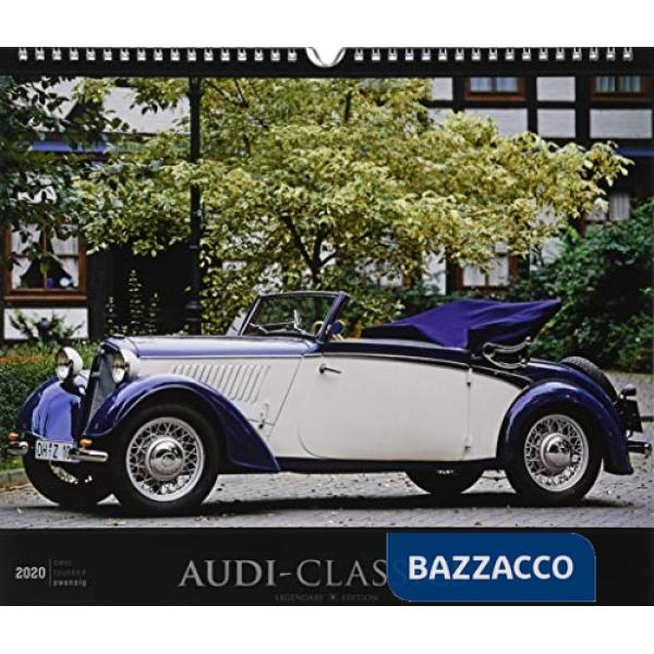 Calendario da muro 33,5 x 29 cm audi-classics 2020