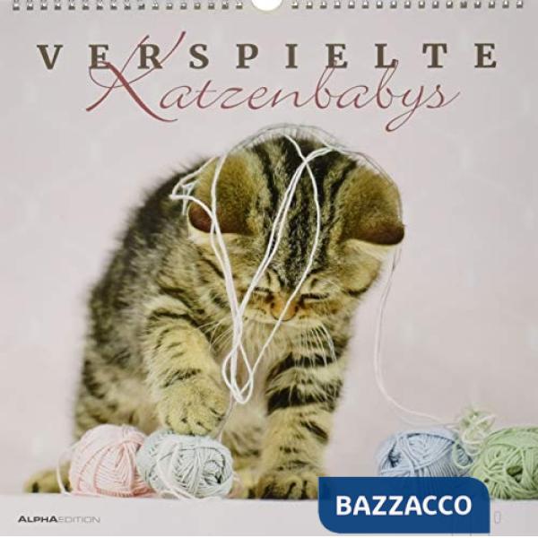 Calendario da muro 33 x 33 cm gattini 2020