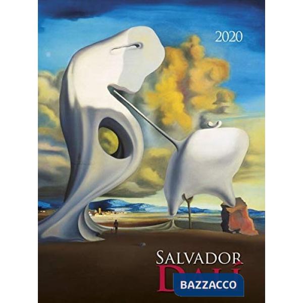Calendario da muro 42 x 56 cm salvador dali 2020
