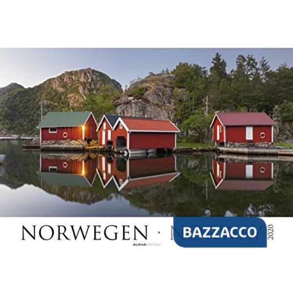 Calendario da muro 64 x 48 cm norway 2020