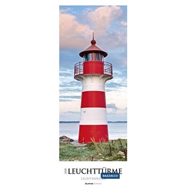 Calendario da muro 25 x 69 cm lighthouses 2020