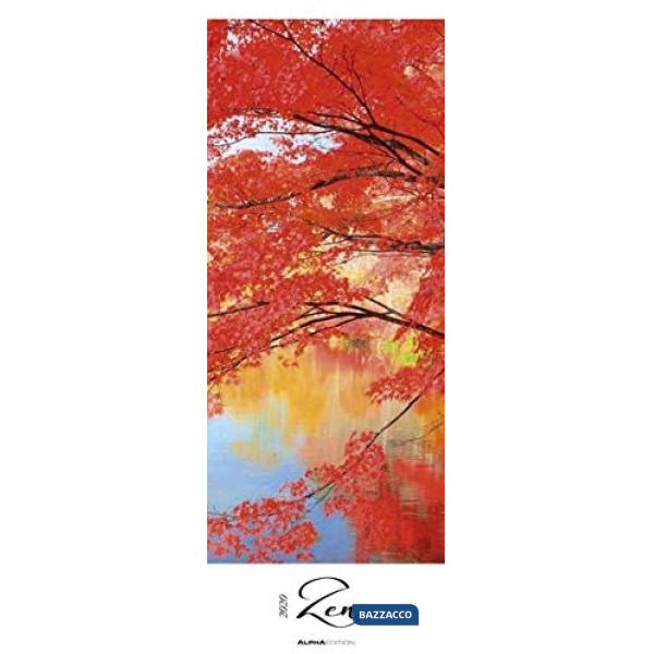 Calendario da muro 25 x 69 cm zen 2020