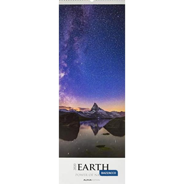 Calendario da muro 25 x 69 cm power of nature 2020