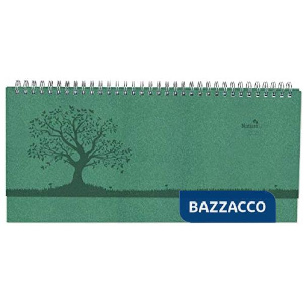 Agenda settimanale 29,7x13,5 cm da tavolo nat. Line for. 2020