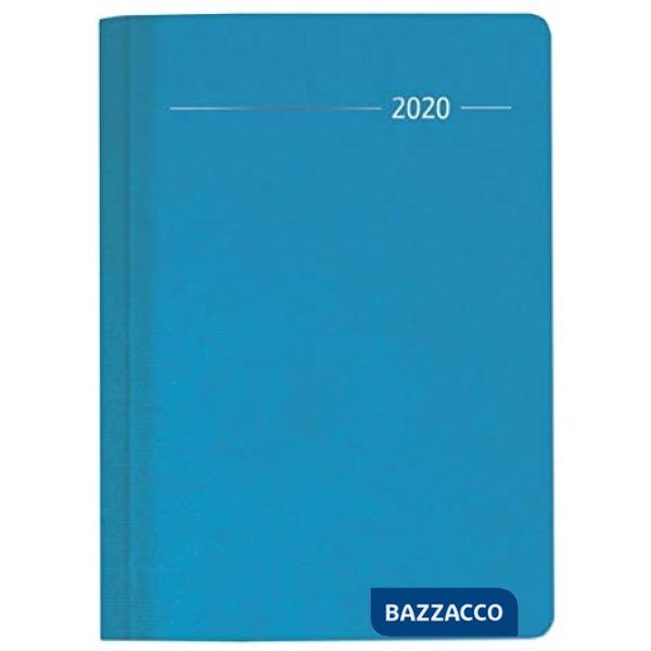 Agenda giornaliera 15x21 cm silk line aqua 2020