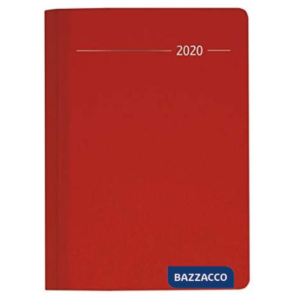 Agenda giornaliera 15x21 cm silk line ruby 2020