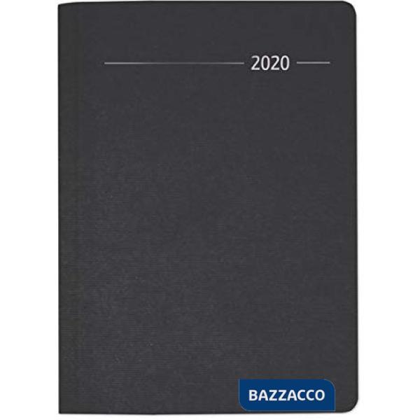 Agenda giornaliera 15x21 cm silk line onyx 2020