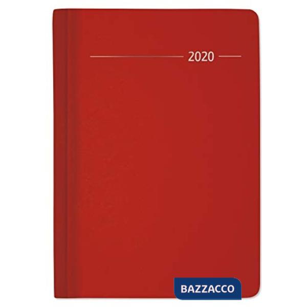 Agenda settimanale 10,7x15,2 cm silk line ruby 2020