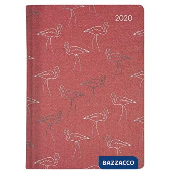 Agenda settimanale 10,7x15,2 cm ladytimer glam flamingo 2020