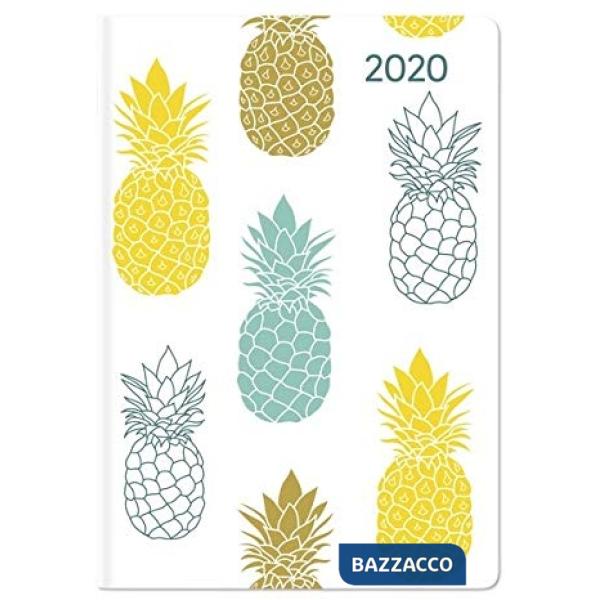 Agenda settimanale 8x11,5 cm ladytimer mini pineapples 2020