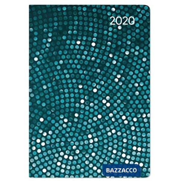 Agenda settimanale 8x11,5 cm ladytimer mini paillette 2020