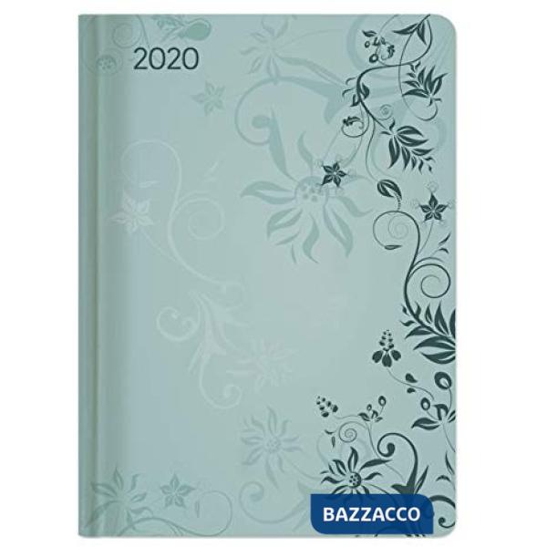 Agenda settimanale 10,7x15,2 cm ladytimer turq. Flowers 2020