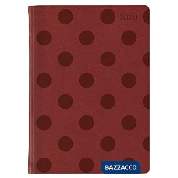 Agenda settimanale 10,7x15,2 cm ladytimer deluxe red 2020