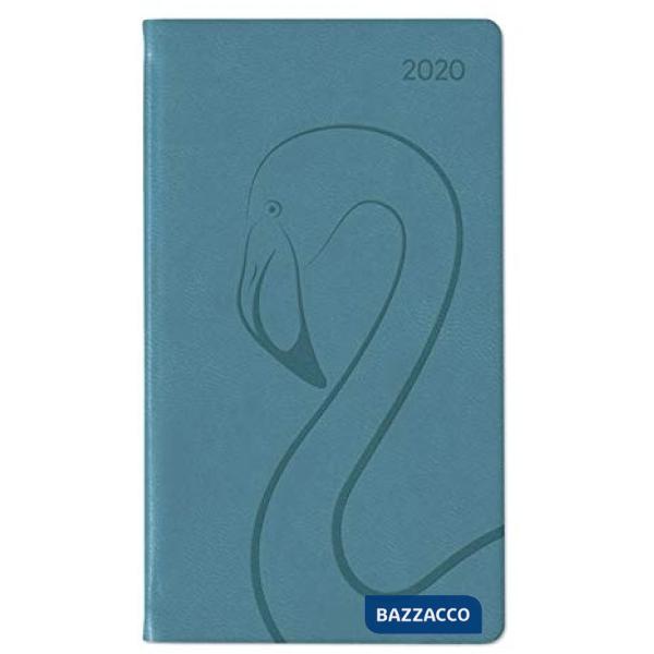 Agenda settimanale 9x15,6 cm ladytimer slim del. Turq. 2020