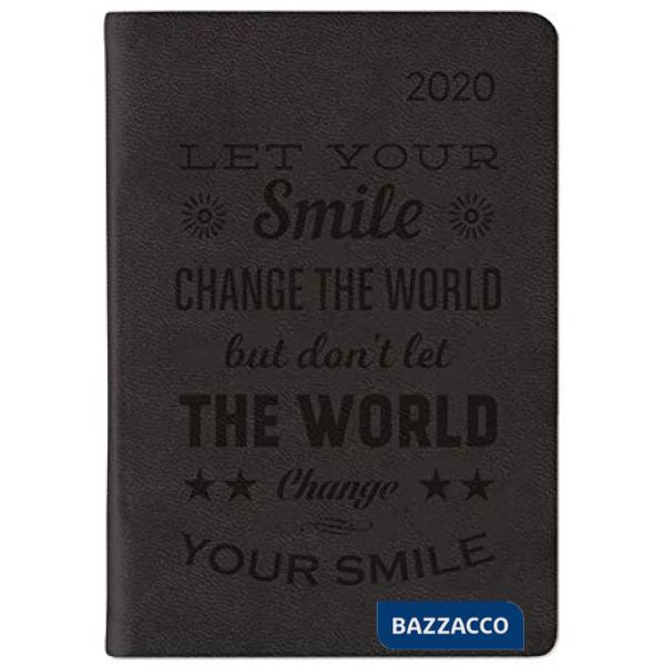 Agenda settimanale 8x11,5 cm ladytimer mini deluxe black 2020