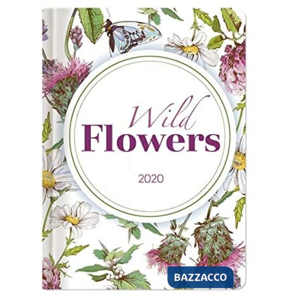 Agenda settimanale 15x21 cm ladytimer grande wild flowe. 2020