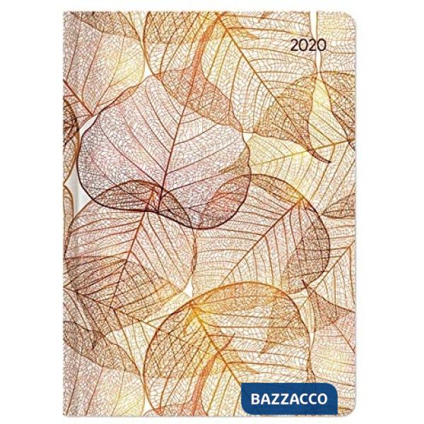 Agenda settimanale 15x21 cm ladytimer grande leaves 2020